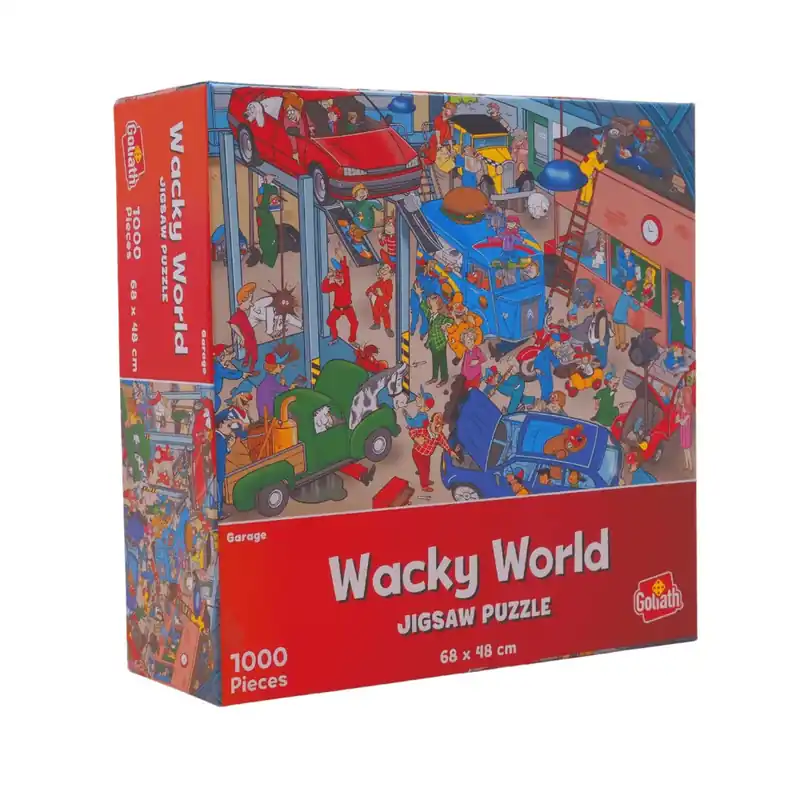 Wacky World puzzle, 1000 db-os - Garázs Különleges ajánlat