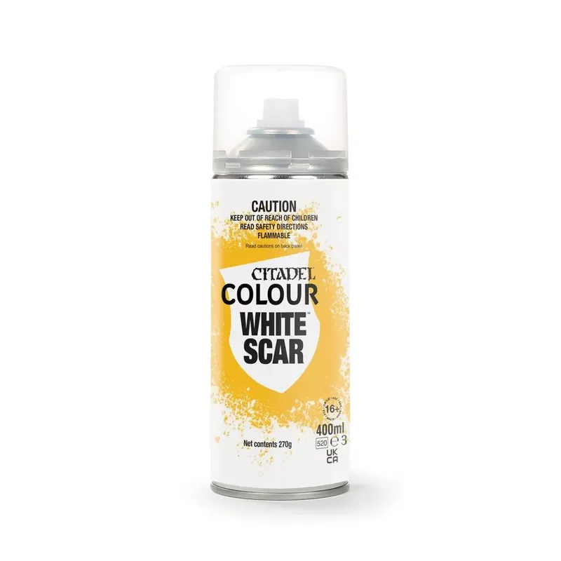 White Scar Spray Paint 400 ml Expressz kézbesítés