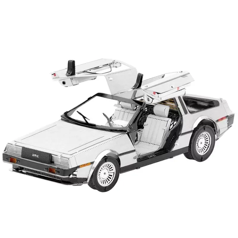 Metal Earth DeLorean - lézervágott acél makettező szett Szezonális akció