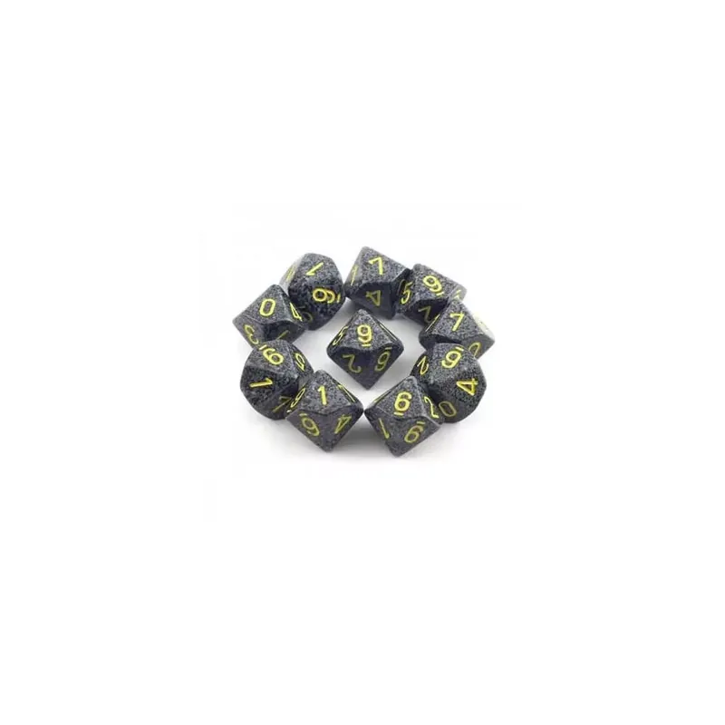 Outlet d10 kockaszett (10 kocka), foltos, urban camo