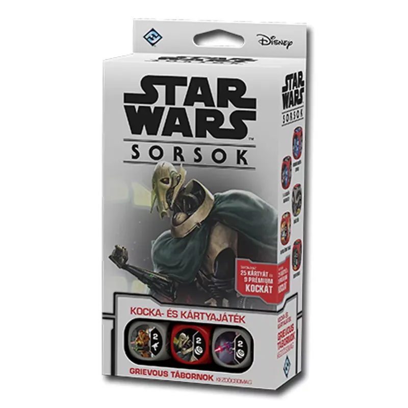 Star Wars Sorsok társasjáték - Grievous tábornok kezdőcsomag Bestseller