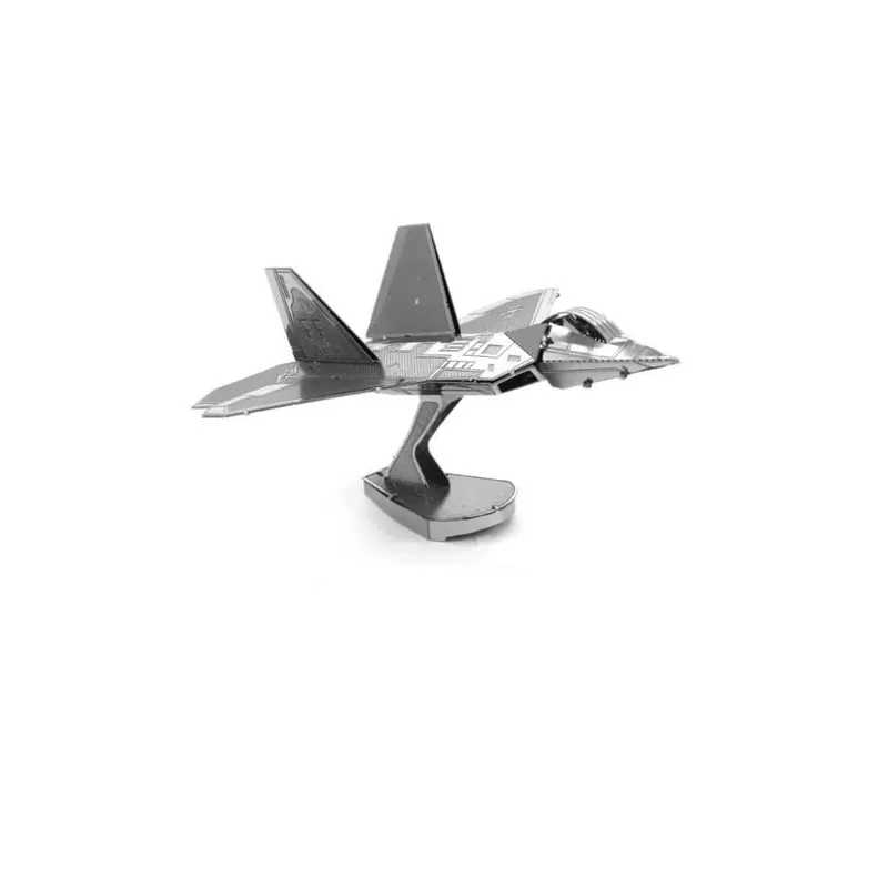 Azonnal elérhető Metal Earth Lockheed Martin F-22 Raptor repülőgép - lézervágott acél makettező szett