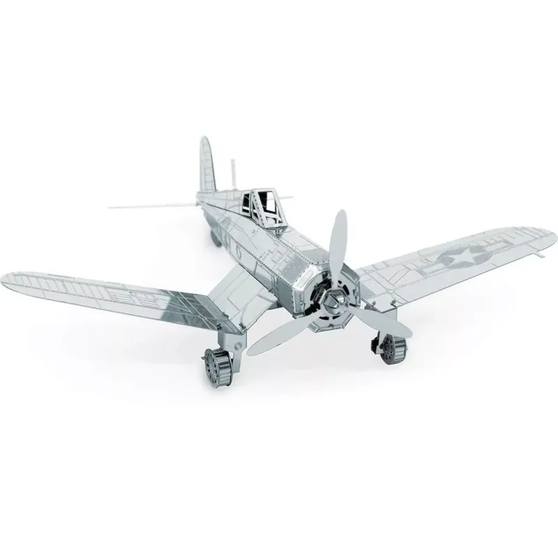 Metal Earth F4U Corsair repülőgép - lézervágott acél makettező szett Olcsó