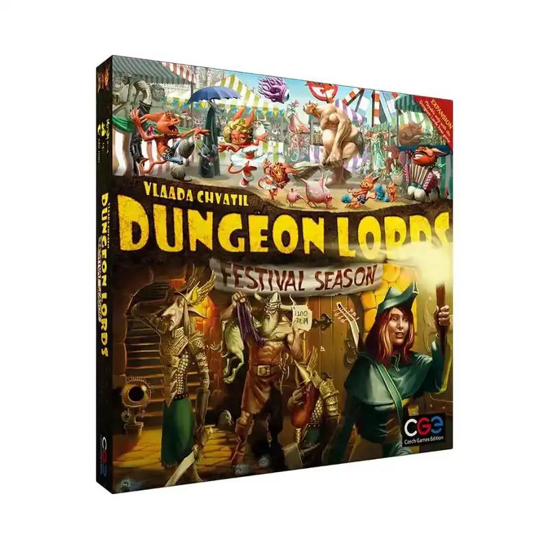 Végkiárusítás Dungeon Lords Festival Season kiegészítő, angol nyelvű