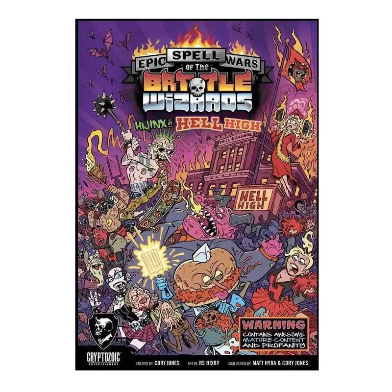 Kiárusítás Epic Spell Wars of the Battle Wizards Hijinx- Hell High társasjáték