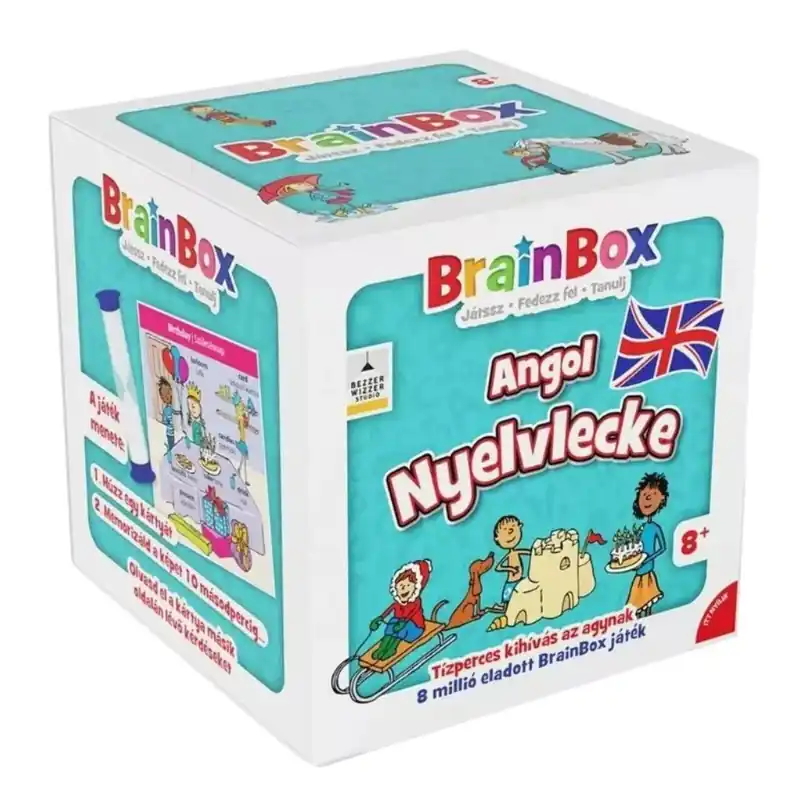 Brainbox, Angol nyelvlecke Azonnali szállítás