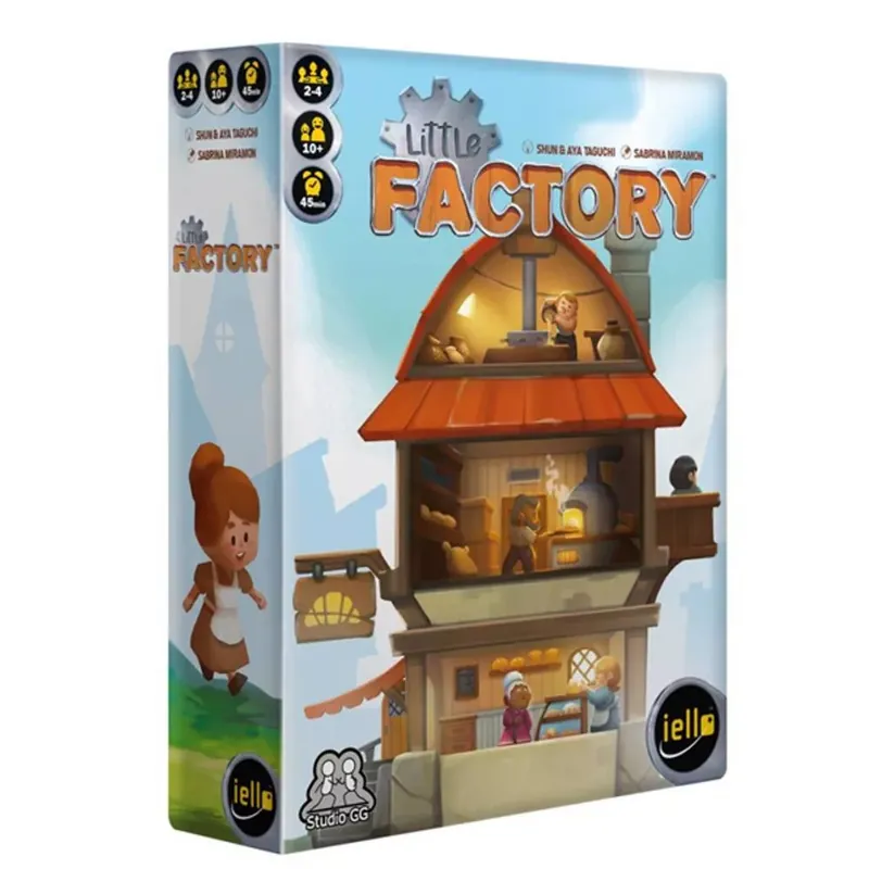 Little Factory társasjáték, angol nyelvű Népszerű