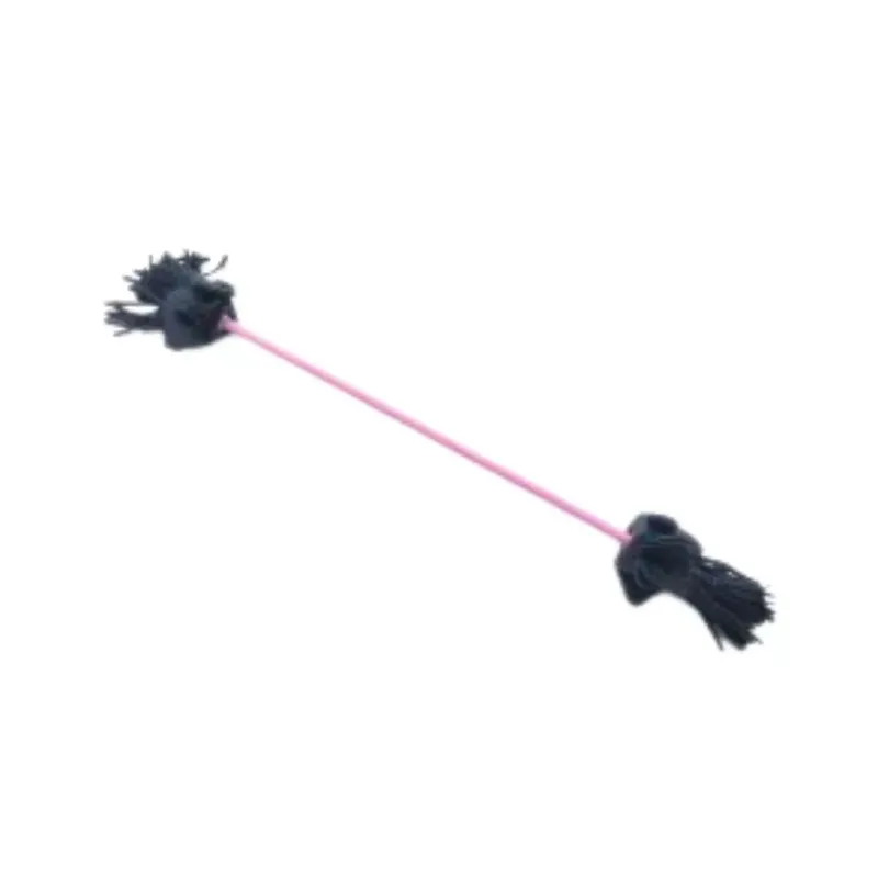 Újdonság BravoStick Protea ördögbot – pasztell pink szár / fekete bojt