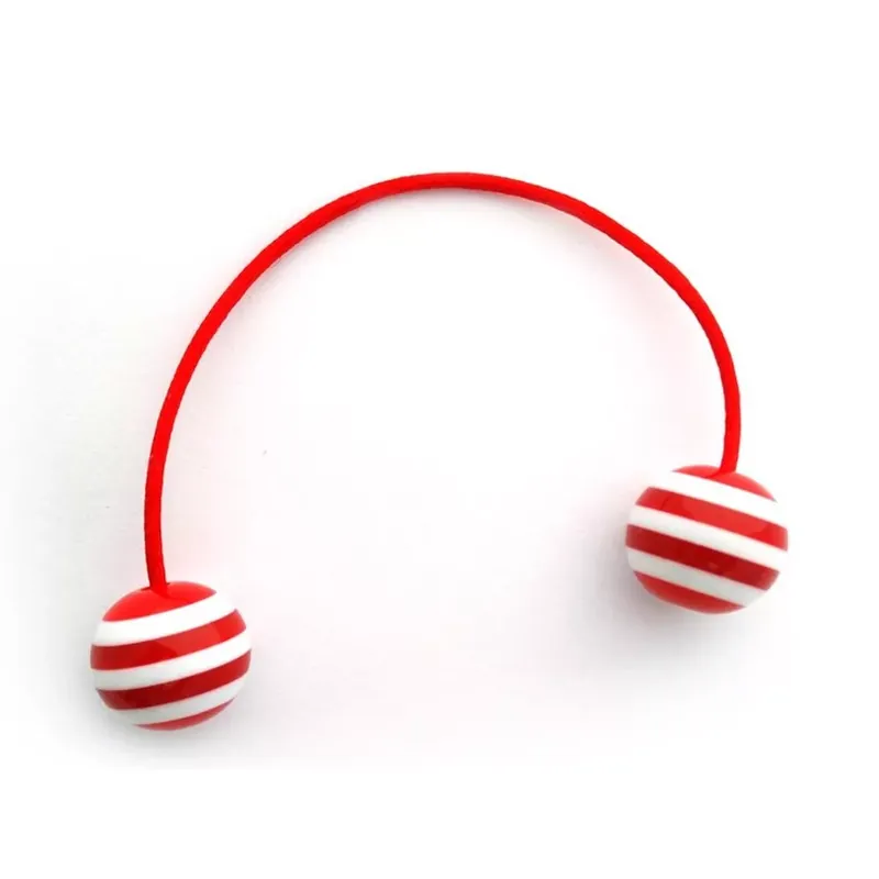 Bravo FingerPoi Begleri zsonglőrtermék – piros-fehér csíkok Biztonságos vásárlás