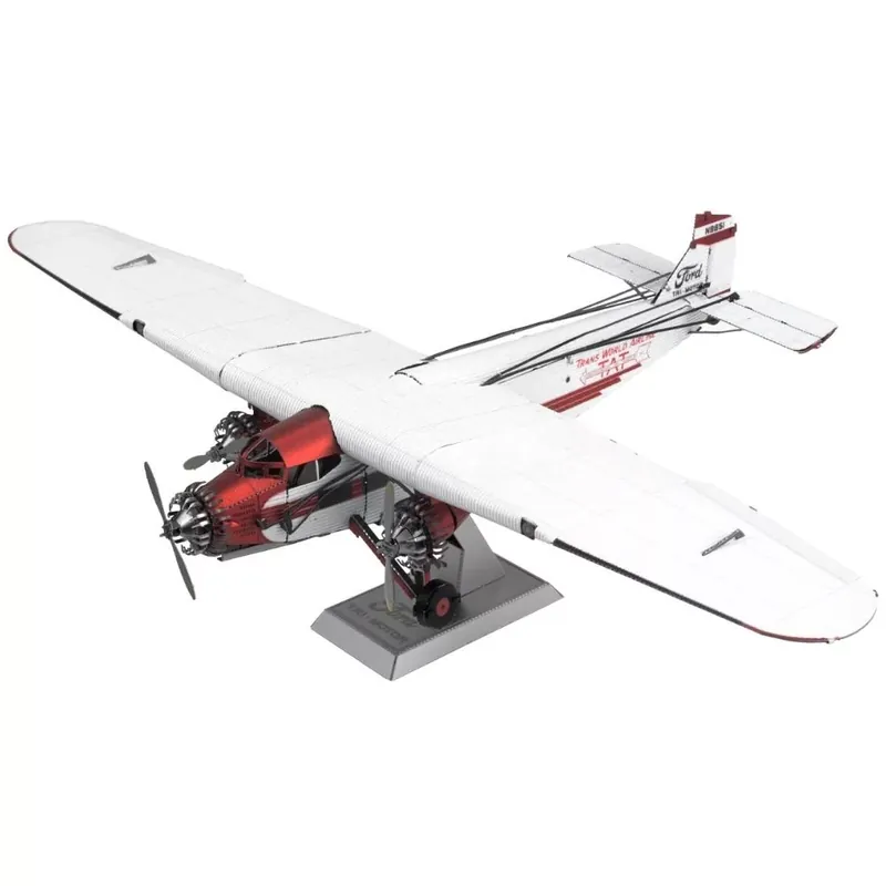 Kihagyhatatlan ajánlat Metal Earth Ford Trimotor (Tin Goose) - lézervágott acél makettező szett