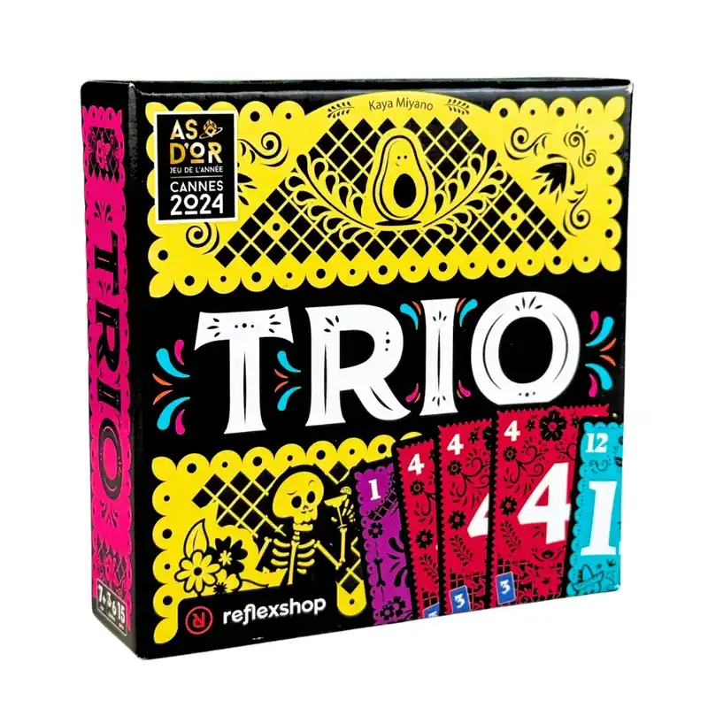 Azonnali szállítás Trio társasjáték