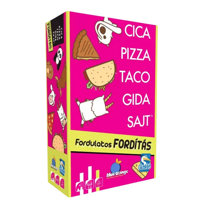 Biztonságos fizetés Cica, pizza, taco, gida, sajt – Fordulatos fordítás