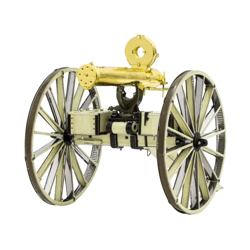 Metal Earth Vadnyugati Gatling-géppuska - lézervágott acél makettező szett Vedd meg most