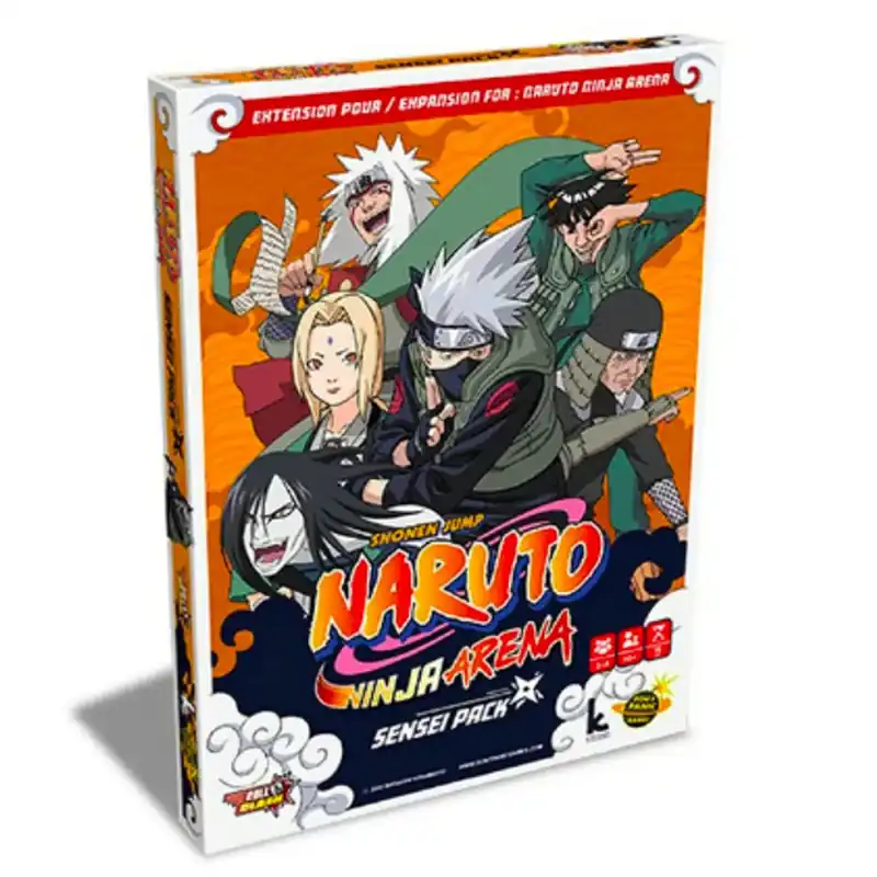 Naruto Ninja Arena - Ext - Sensei Pack EN/FR Árengedmény
