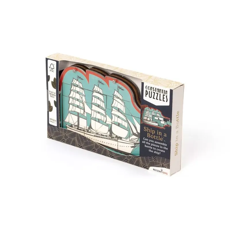 Recent Toys Ship in a Bottle logikai játék Csak ma