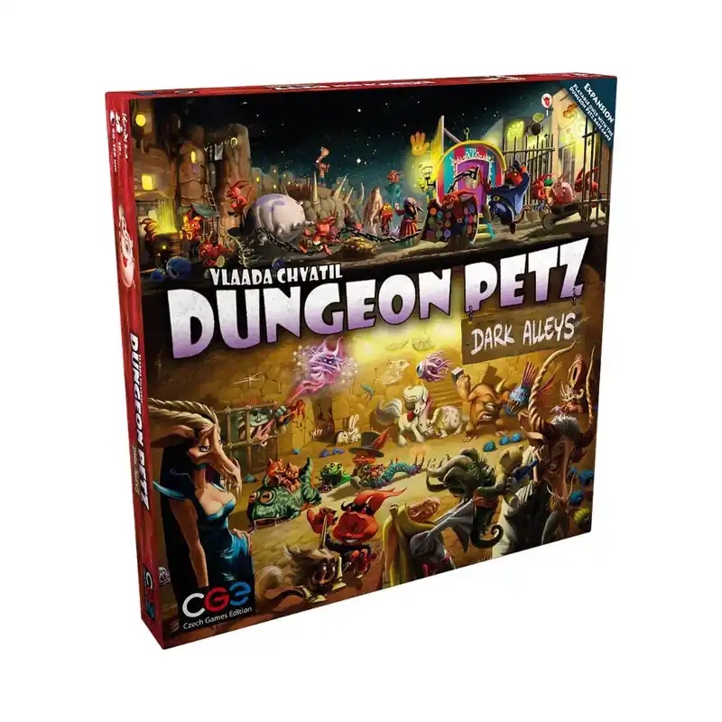 Czech Games Dungeon Petz Dark Alleys kiegészítő, angol nyelvű Legkelendőbb