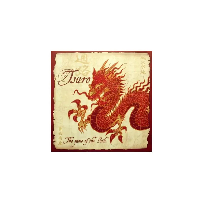 Gyors kiszállítás Tsuro társasjáték, angol nyelvű