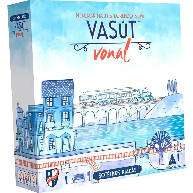 Vasút vonal - Sötétkék kiadás társasjáték Vedd meg online