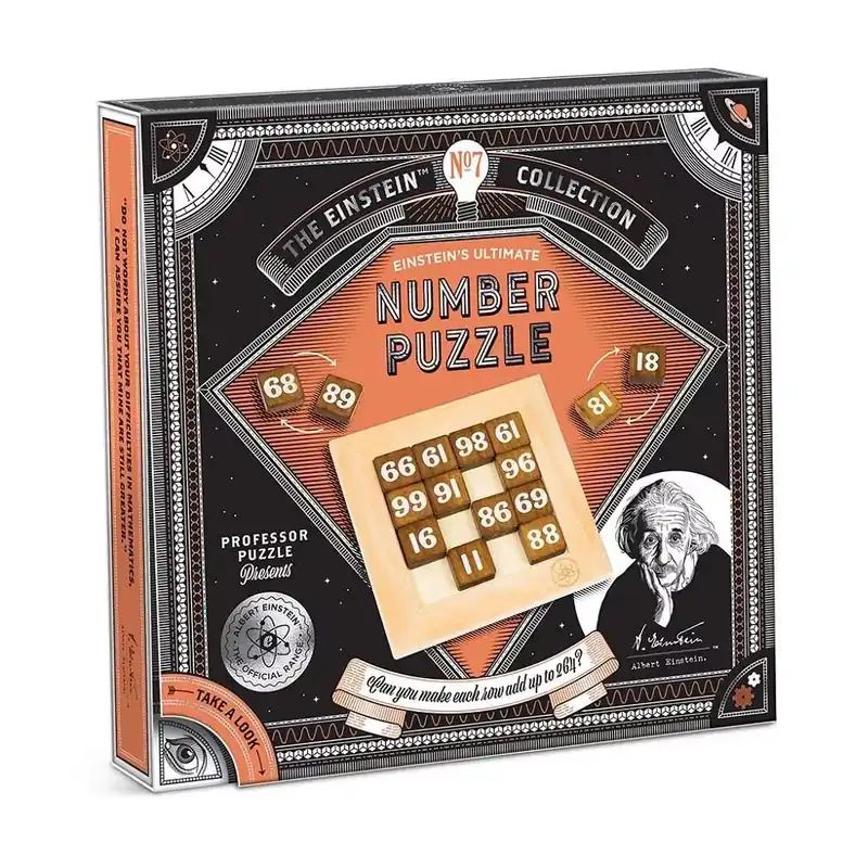 Outlet PP Einstein Number Puzzle logikai játék