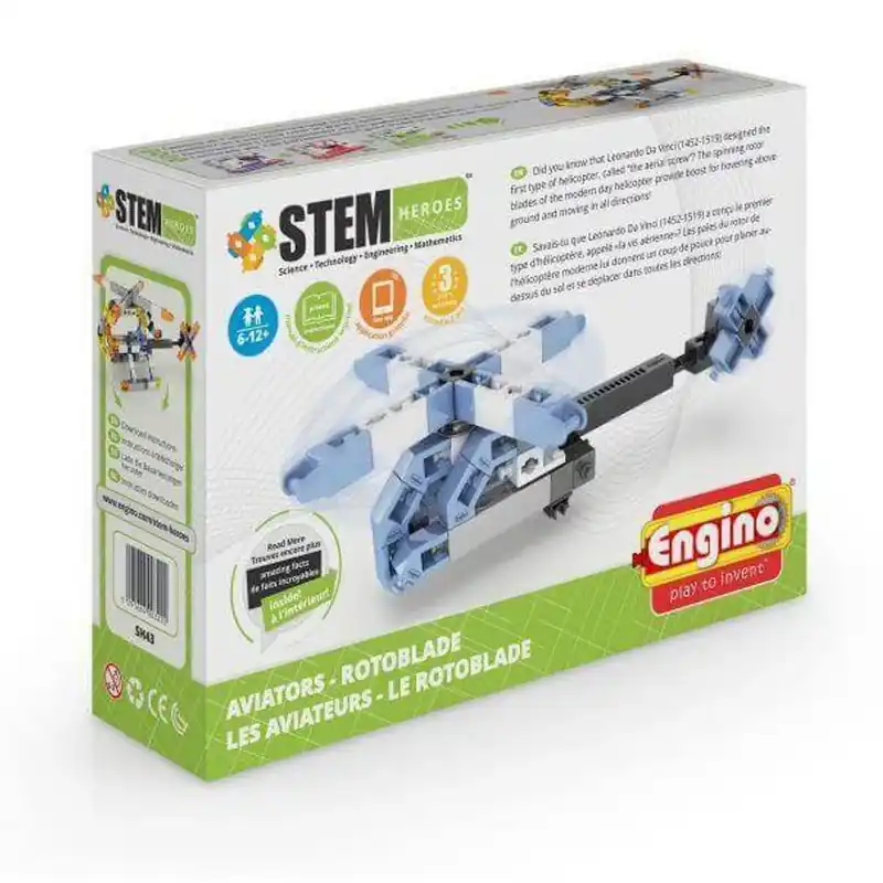 Akció Engino Stem Heroes, Repülés Helikopter építőjáték