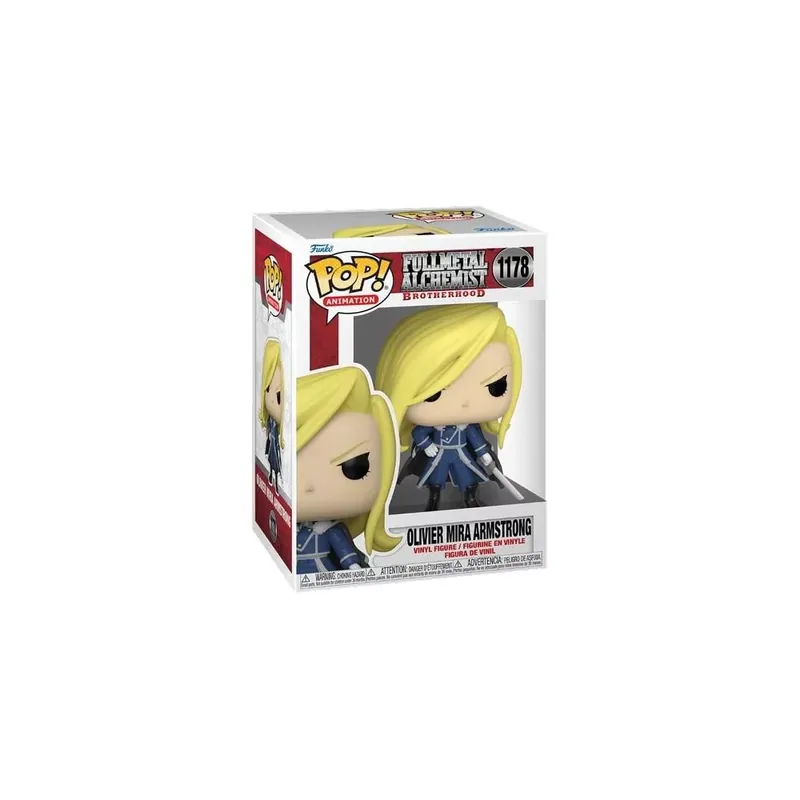 Funko POP! Animation Fullmetal Alchemist Brotherhood- Olivier Armstrong figura 1178 Biztonságos fizetés