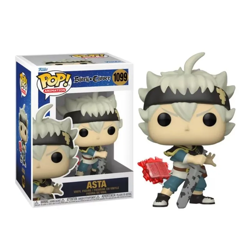 Funko POP! Animation Black Clover - Asta figura Biztonságos vásárlás