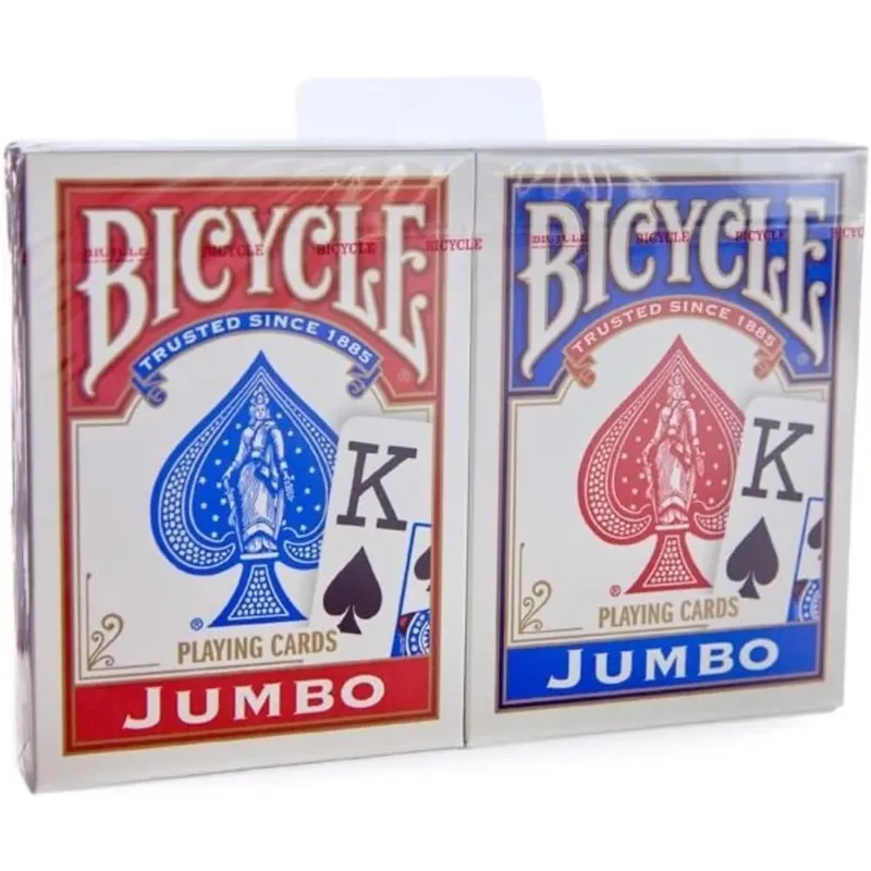 Gyors kiszállítás Bicycle Rider Back, jumbo index póker kártya, dupla