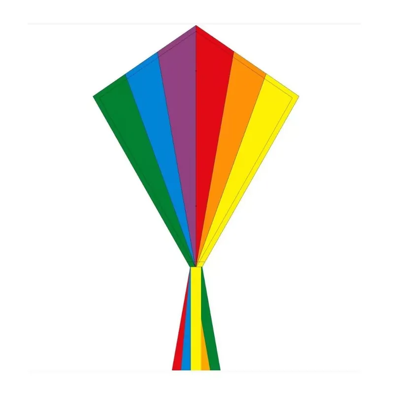 Azonnal elérhető Eddy Rainbow egyzsinóros sárkány 70 cm-es sárkány