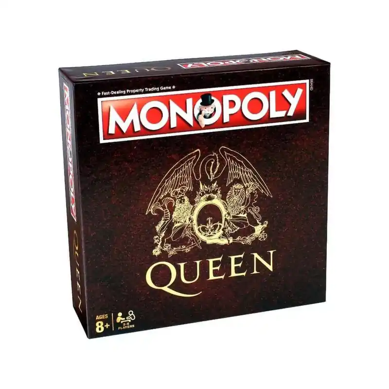 Monopoly - Queen, angol nyelvű társasjáték Biztonságos fizetés