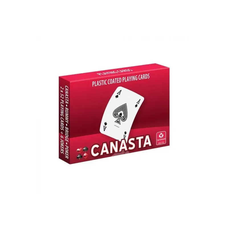 Alacsony ár Canasta dupla kártya 110 lapos