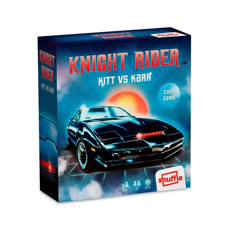 80‘s - Knight Rider - KITT vs. KARR társasjáték Olcsó