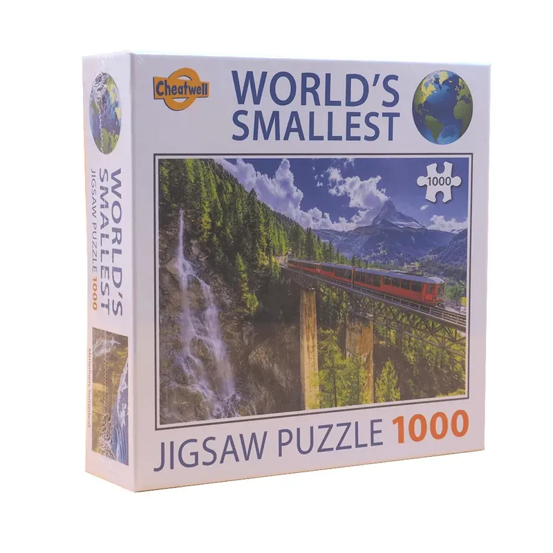 A világ legkisebb kirakósa - Matterhorn puzzle, 1000 db-os Végkiárusítás