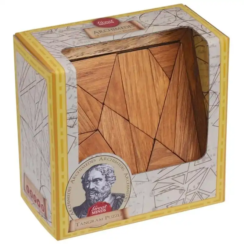 Nagy Elmék - Arkhimédész Tangram Professor Puzzle ördöglakat Biztonságos fizetés