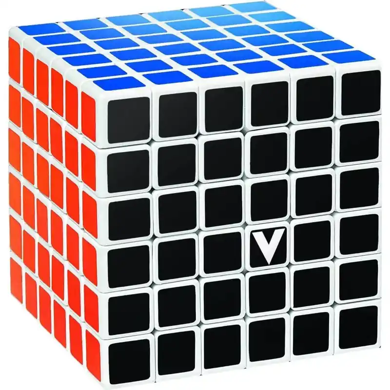 Vásárlói kedvenc V-CUBE 6x6 versenykocka- fehér alapszín, egyenes forma
