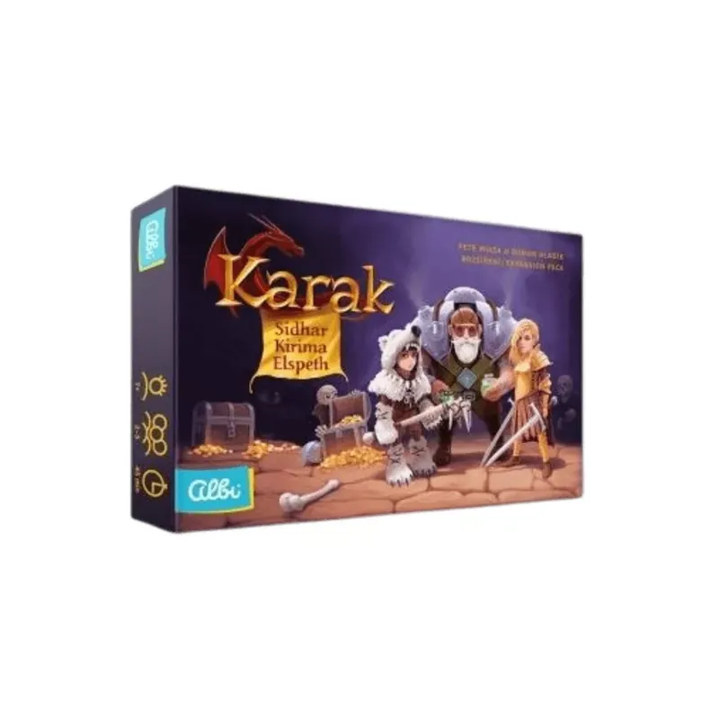 Karak - Sidhar, Kirima & Elspeth társasjáték kiegészítő, angol nyelvű Olcsó