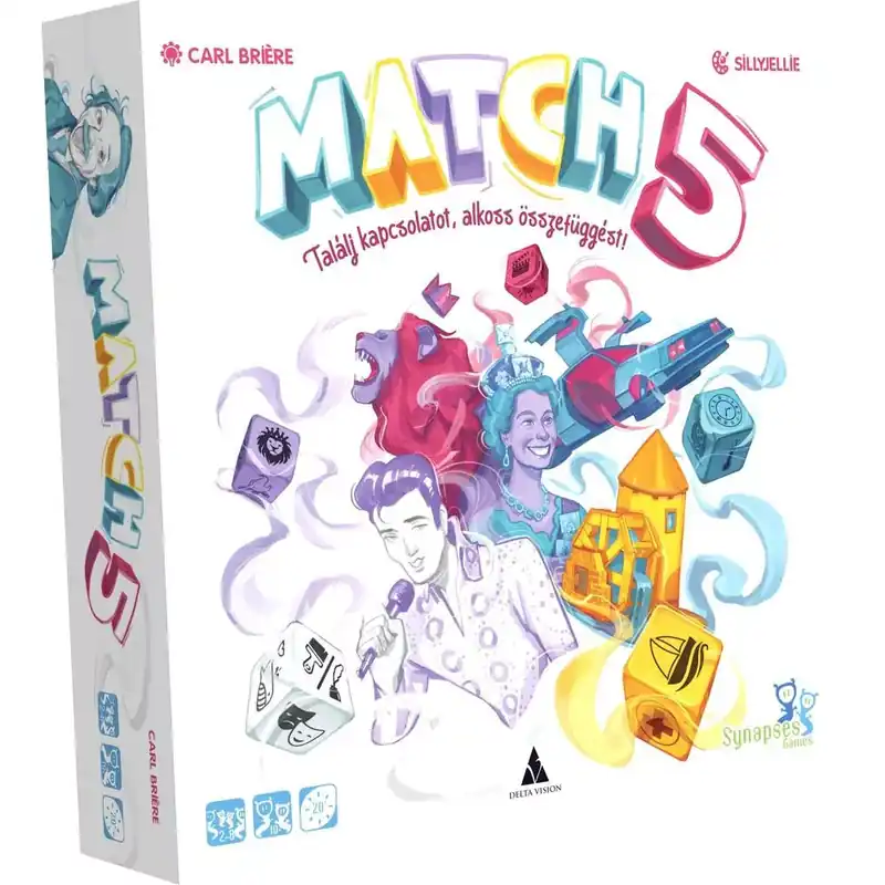 Kedvezményes ár Match 5 társasjáték magyar kiadás