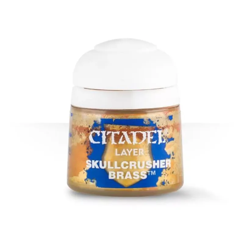 Rendeld meg most Citadel festék Layer Skullcrusher brass 12 ml