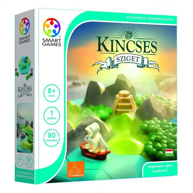 Biztonságos fizetés Smart Games - Kincses Sziget logikai játék