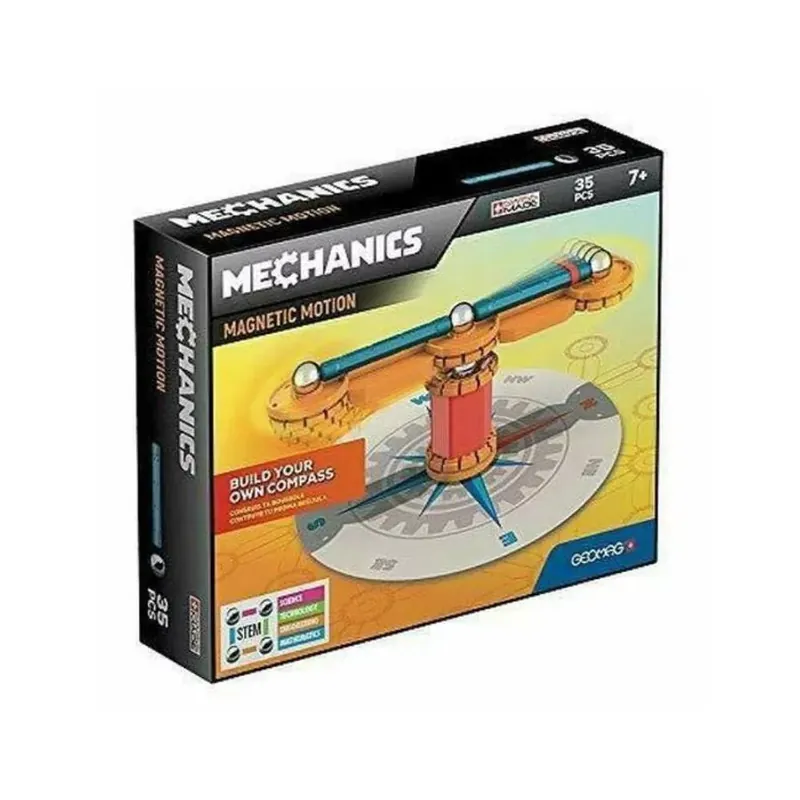 Utolsó esély Geomag Mechanics mágneses építőkészlet, Compass 35 db