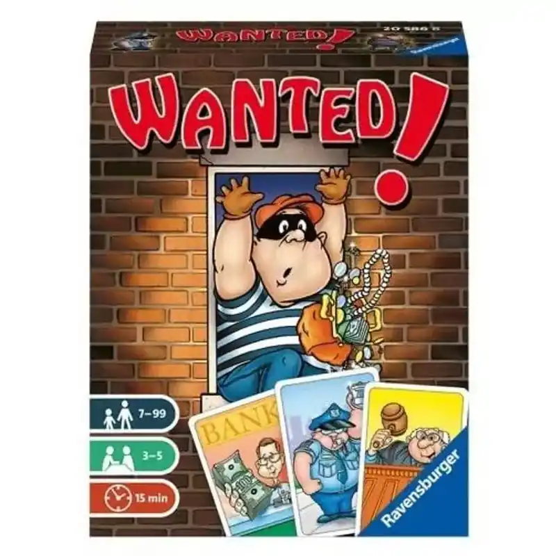 Wanted társasjáték, angol nyelvű Alacsony ár