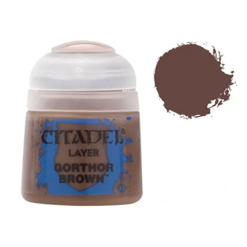 Szezonális akció Citadel festék Layer Gorthor brown 12 ml