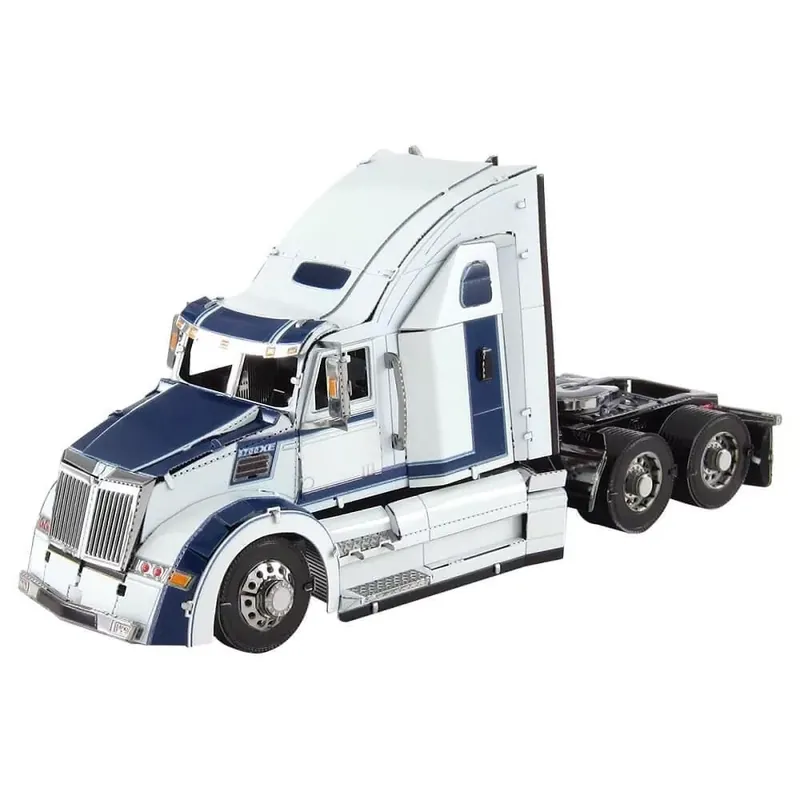 Metal Earth Western Star 5700XE Phantom kamion - lézervágott acél makettező szett Akció