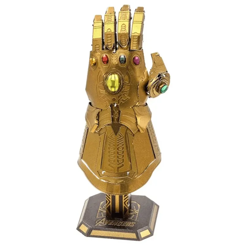 Metal Earth Marvel Thanos végtelen kesztyűje - lézervágott acél makettező szett Legnépszerűbb