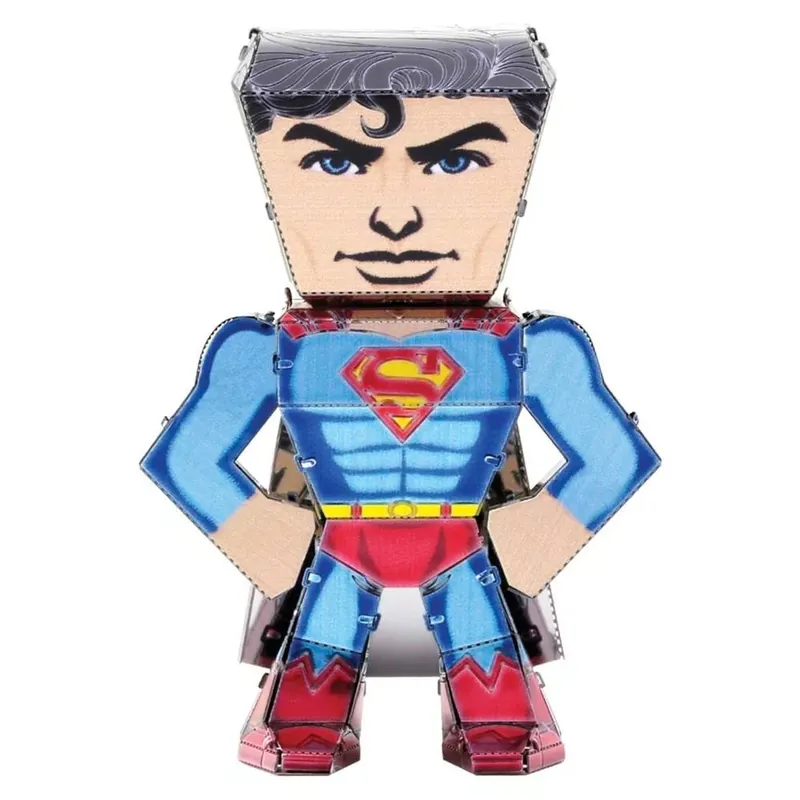 Metal Earth DC Igazság Ligája - Superman mini modell - lézervágott acél makettező szett Árengedmény
