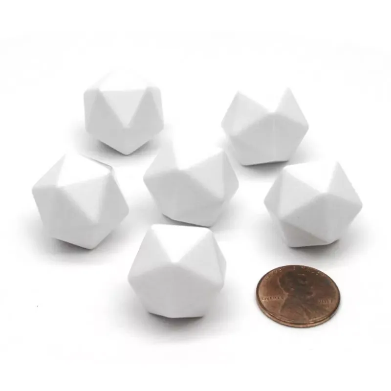 Csak ma Chessex d20 kockaszett (10 kocka), üres oldalú