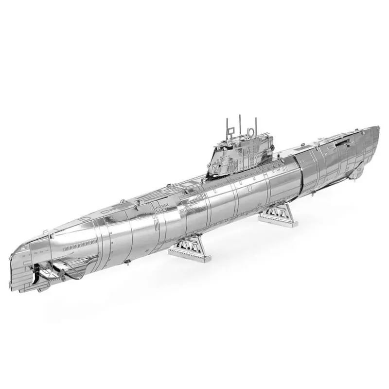 Bestseller Metal Earth Német U-Boat XXI hajó - lézervágott acél makettező szett