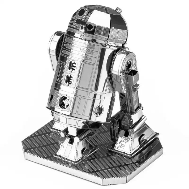 Kedvezmény Metal Earth Star Wars R2-D2 droid - lézervágott acél makettező szett