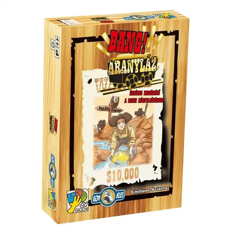 Bang! társasjáték Aranyláz kiegészítő Bestseller