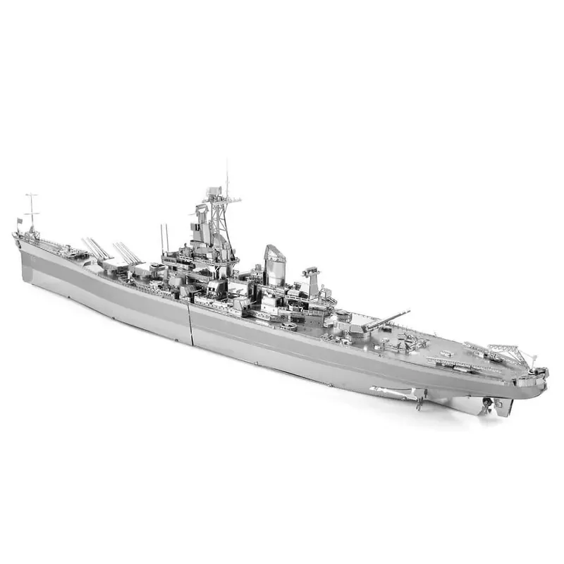 Nézd meg most Metal Earth ICONX USS Missouri csatahajó - nagyméretű lézervágott acél makettező szett