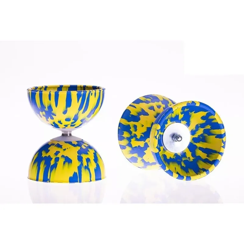 Akciós ár Play Rainbow diabolo, 105mm, 260g, sárga-kék